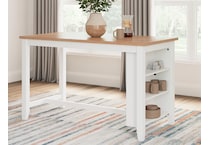 gesthaven natural white counter table  counter table top   