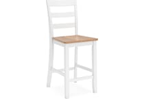 gesthaven natural white dining set   