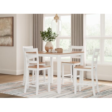 GESTHAVEN 5-PC COUNTER HEIGHT DINING SET