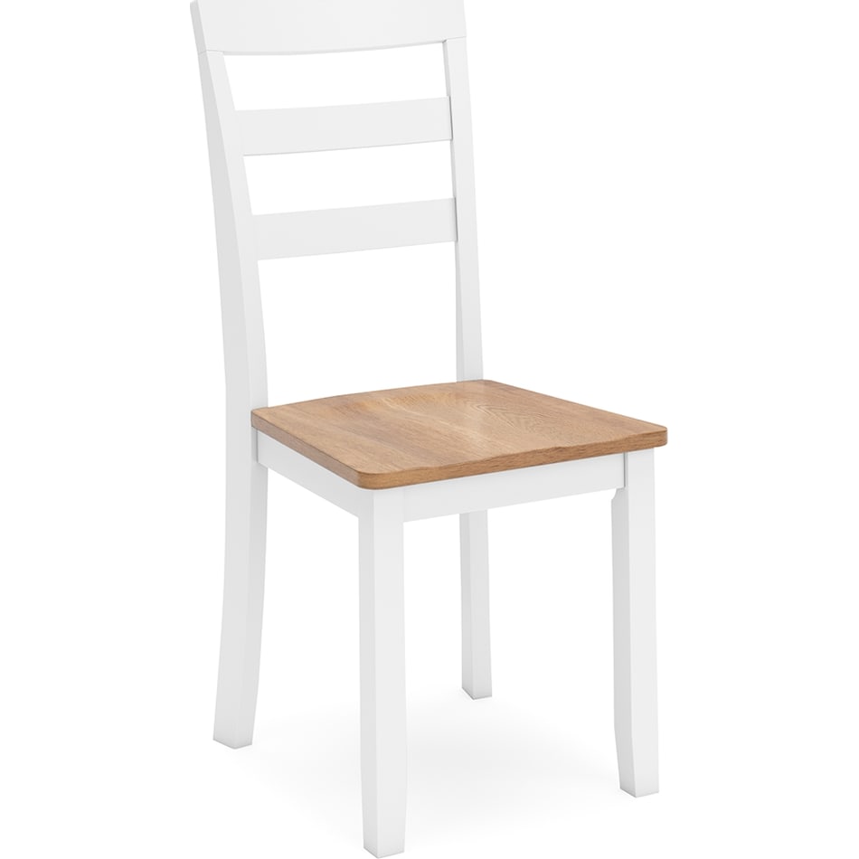 gesthaven natural white side chair   