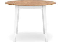 gesthaven natural white table table top   