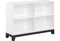 gibby white bookcase   