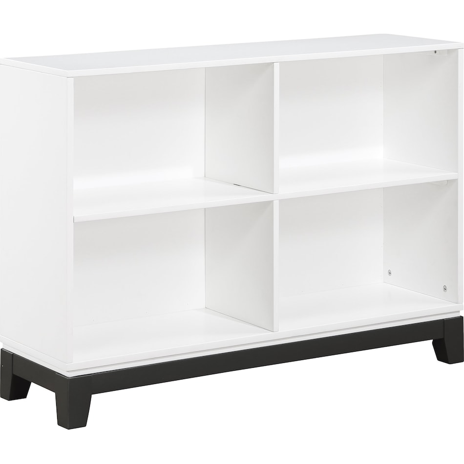 gibby white bookcase   