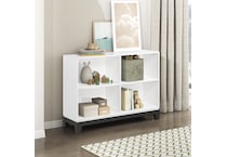 gibby white bookcase   