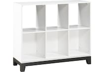 gibby white bookcase   
