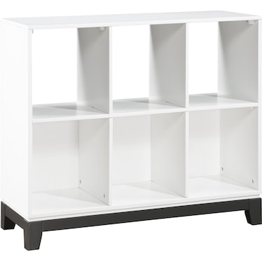 GIBBY 6-CUBBY BOOKCASE