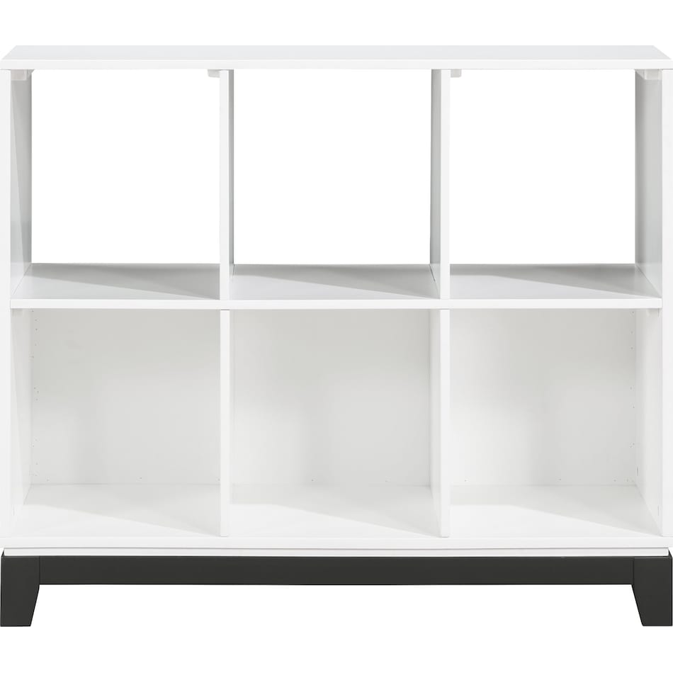 gibby white bookcase   