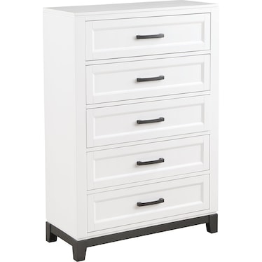 GIBBY 5-DRAWER CHEST