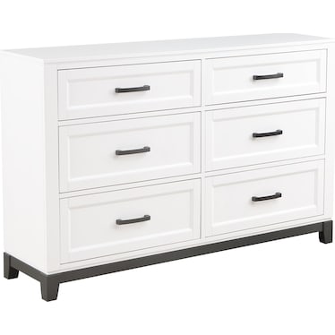 GIBBY 6-DRAWER DRESSER