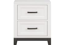 gibby white nightstand   