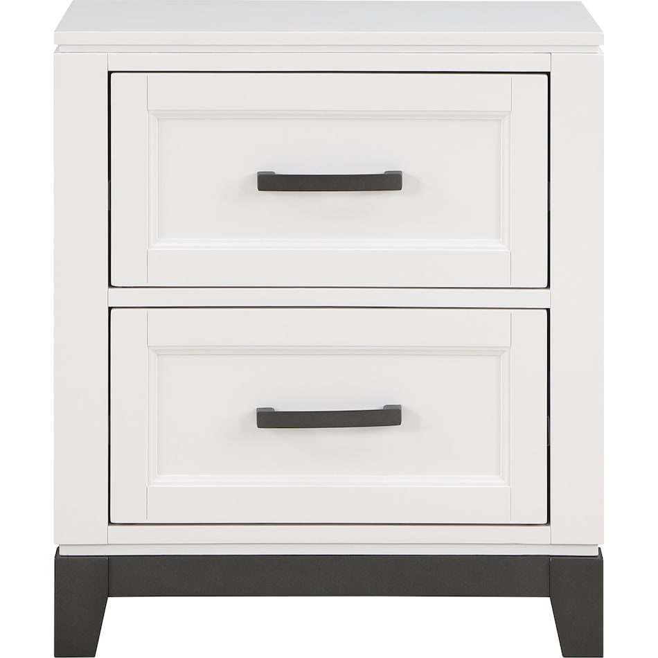gibby white nightstand   