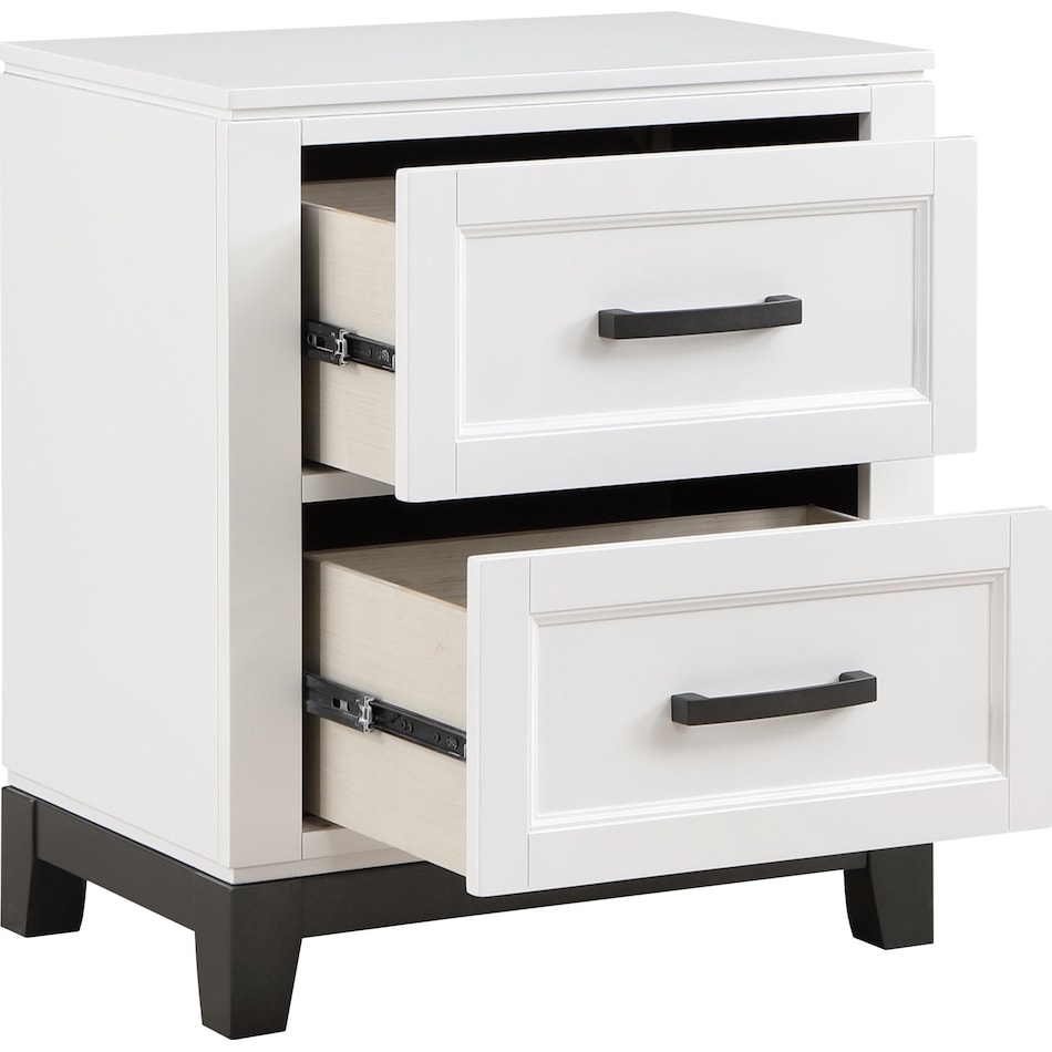 gibby white nightstand   