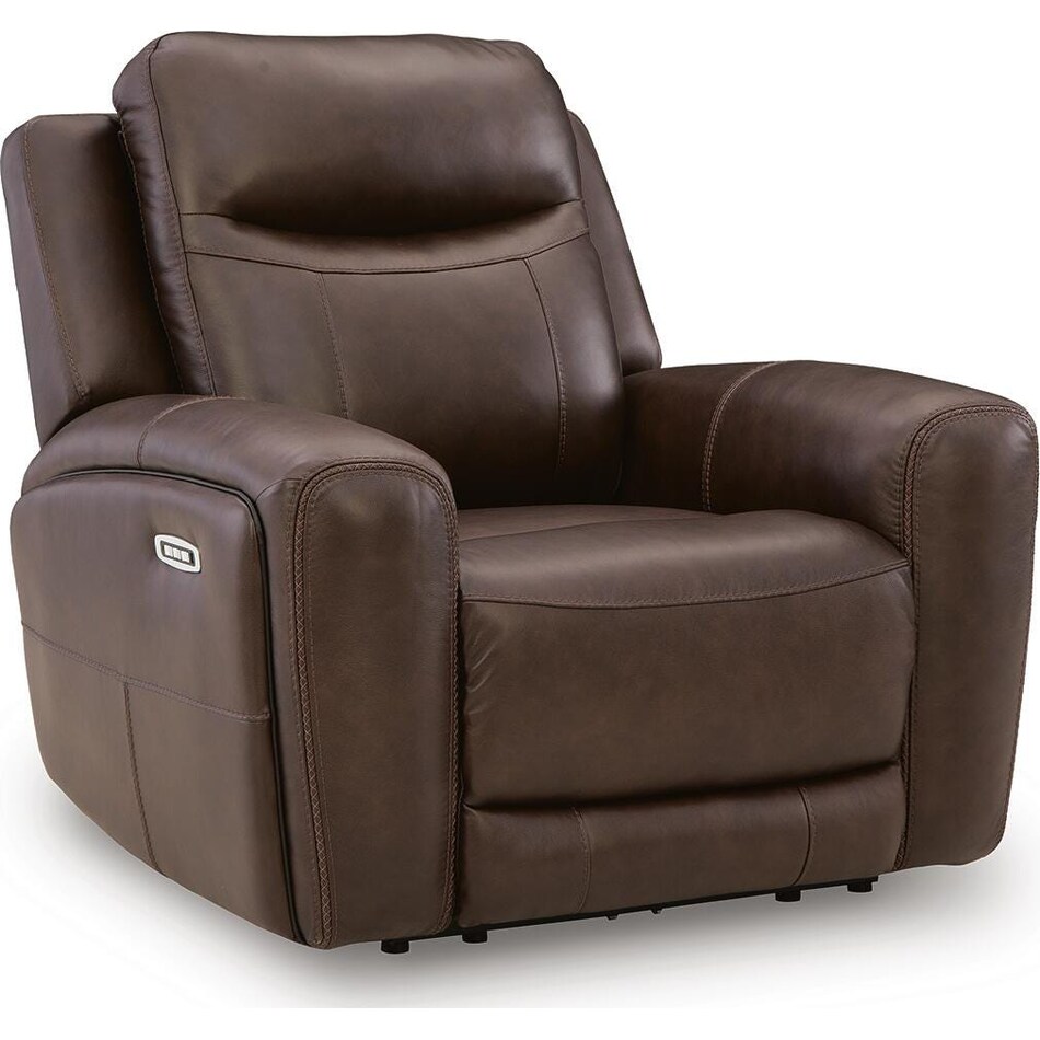 giddeon cordova leathe rpower recliner   