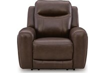 giddeon cordova leathe rpower recliner   