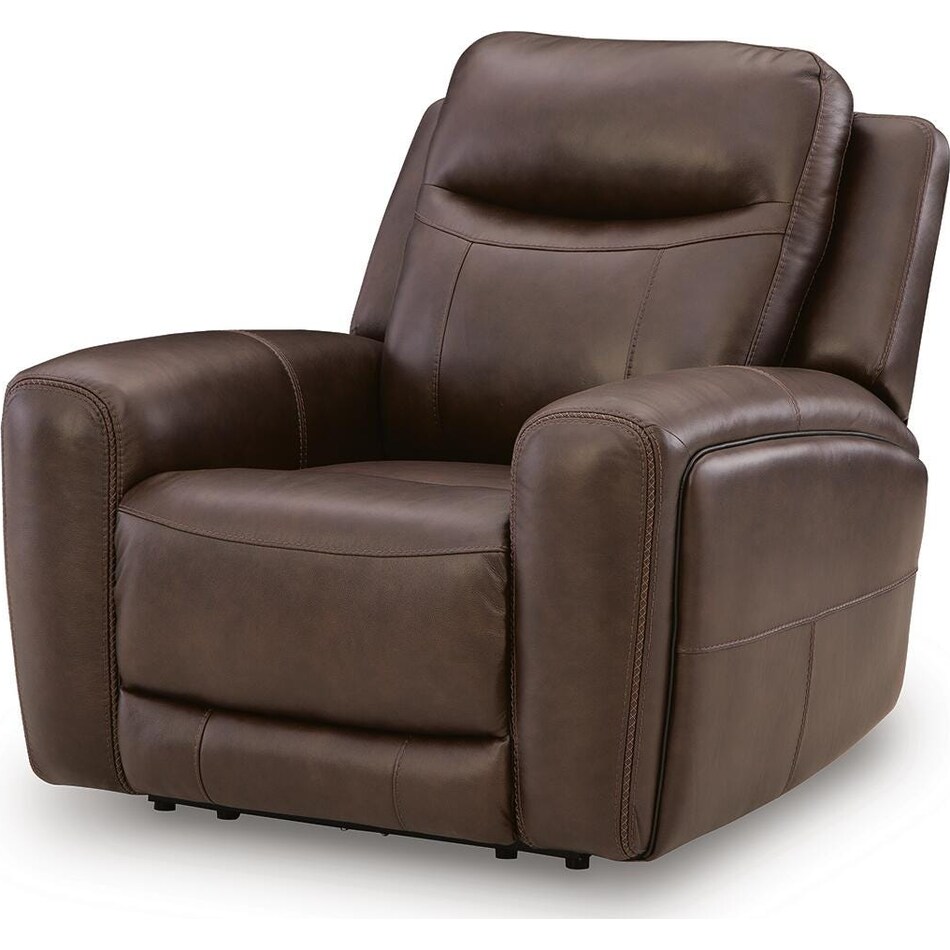 giddeon cordova leathe rpower recliner   