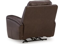 giddeon cordova leathe rpower recliner   