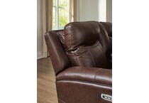 giddeon cordova leathe rpower recliner   