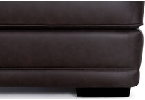gisella chocolate loveseat   