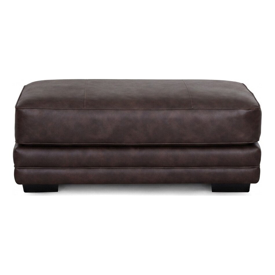 gisella chocolate ottoman   
