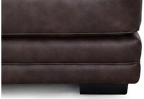 gisella chocolate ottoman   
