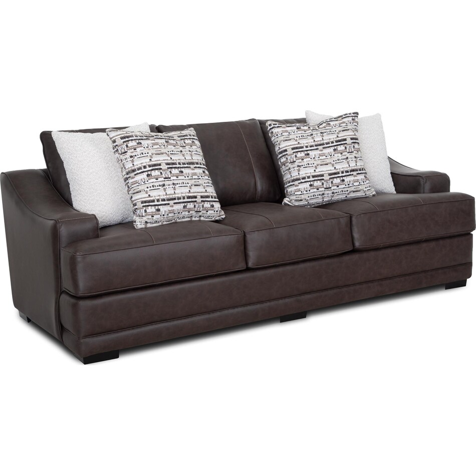 gisella chocolate sofa   