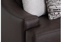 gisella chocolate sofa   