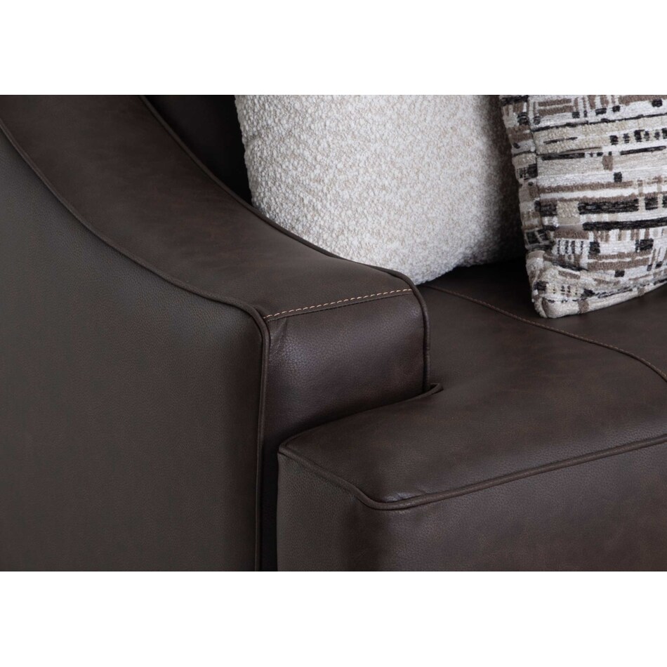 gisella chocolate sofa   
