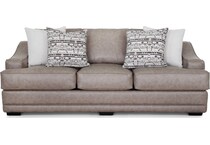 gisella greige sofa   