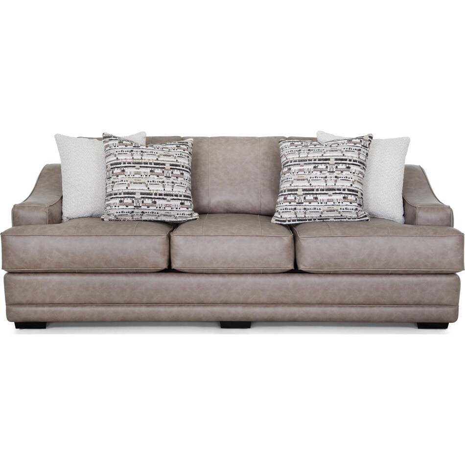 gisella greige sofa   