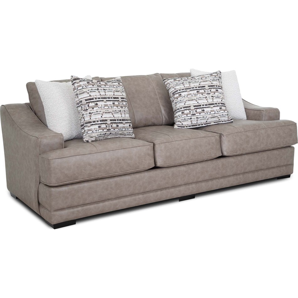 gisella greige sofa   
