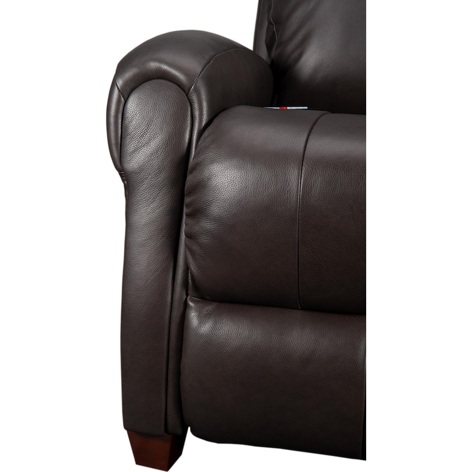 godric brown power massage heat recliner   