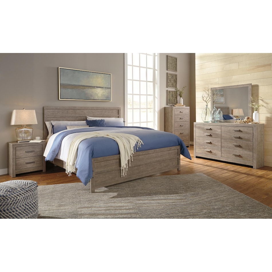 gray dresser   