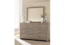 gray dresser   