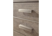 gray dresser   