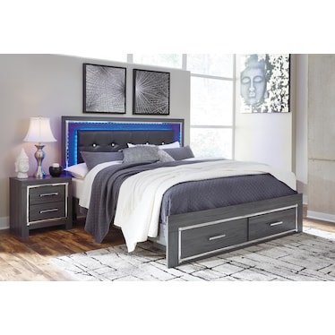 LODANNA STORAGE BED