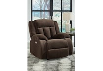 greely bend brown recliner   