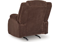 greely bend chocolate recliner   