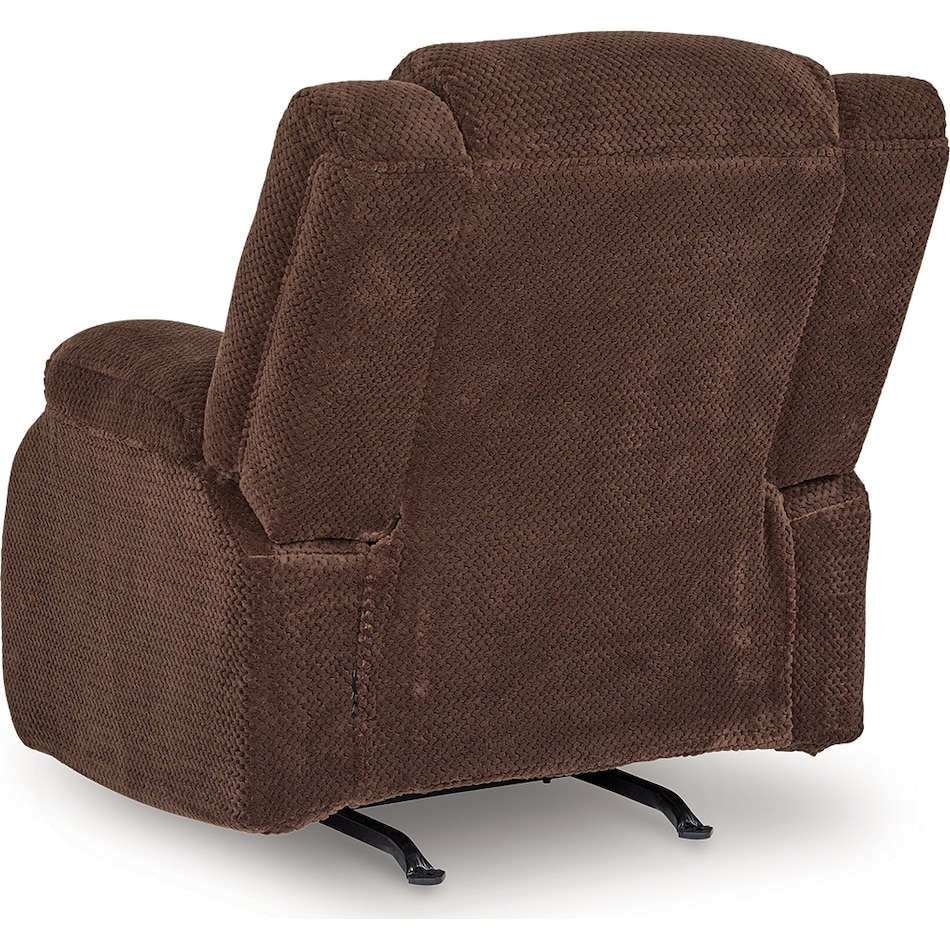 greely bend chocolate recliner   