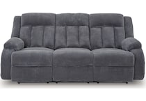greely bend steel power reclining sofa   