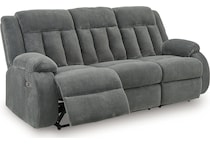 greely bend steel power reclining sofa   