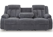 greely bend steel power reclining sofa   
