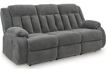 greely bend steel power reclining sofa   