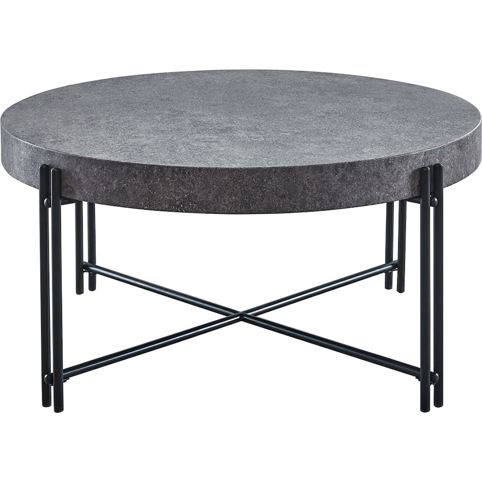 greta concrete cocktail table   
