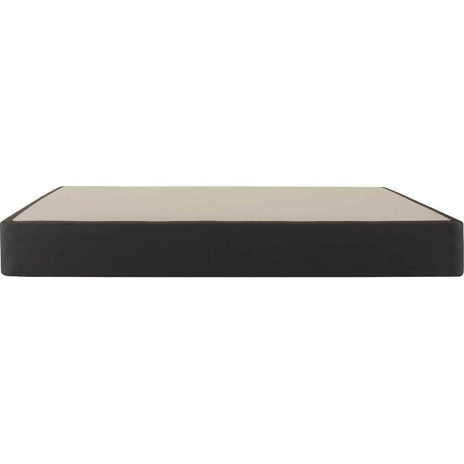 grey box spring queen   