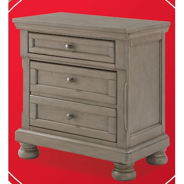 LETTNER SLEIGH BED WITH FREE NIGHTSTAND!