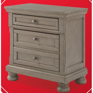 LETTNER SLEIGH BED WITH FREE NIGHTSTAND!