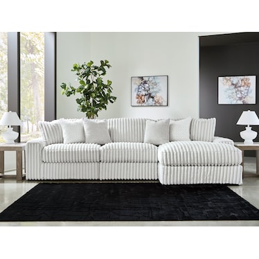 STUPENDOUS RAF SECTIONAL WITH CHAISE