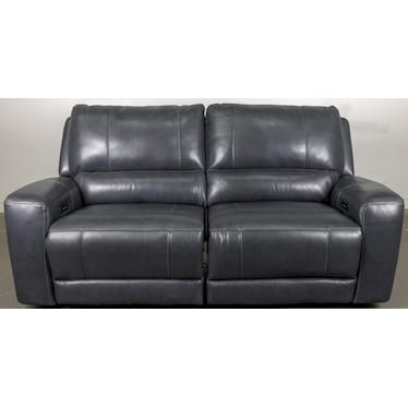 NEBULA LEATHER POWER RECLINING LOVESEAT