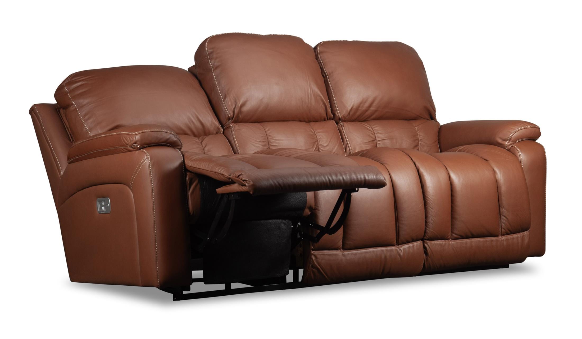 GREYSON LEATHER POWER RECLINING SOFA | Morris GREYSON LEATHER POWER RECLINING SOFA | Morris