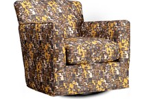 griffin jigsaw goldstone accent chair   